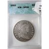 Image 1 : 1802 BUST HALF DOLLAR ICG VF-35