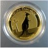 Image 1 : 2012 AUSTRALIAN 1/10th OUNCE .999 GOLD KANGAROO, BEAUTIFUL PROOF COIN