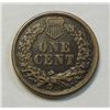 Image 2 : 1861 INDIAN ONE CENT XF LITTLE DARK