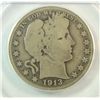 Image 2 : 1913 Barber half $  ANACS04