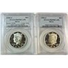 Image 1 : 1992S and 2000S Kennedy proof half $  PCGS PR69DCAM