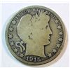 Image 1 : 1915 Barber half $  G/VG