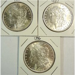 1886-87-88 Morgan $   MS61