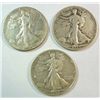 Image 2 : 3  1938D Walker half $ F/VF