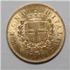Image 2 : 1863 Italian Gold BN 10 Lire Gold Very Ch BU