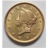 Image 1 : 1853 $1 Gold T1 XF Details, Some reverse damage