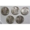 Image 2 : 5 CH/Gem BU Mercury Dimes