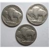 Image 2 : 3 Scarce P Mint Early Buffalo Nickels