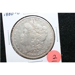 1880-O Silver Morgan $1