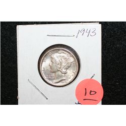 1943 Mercury Dime
