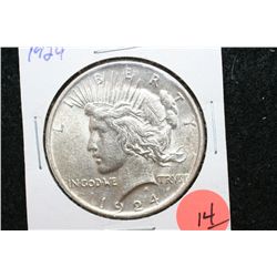 1924 Peace $1