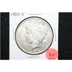 1923-S Peace $1