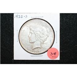 1922-S Peace $1
