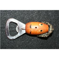 Wooden Head Bottle Opener