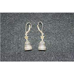 Texas Capital Hanging Earrings