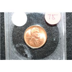 1945-S Wheat Back Penny, ACG Graded MS67 Red