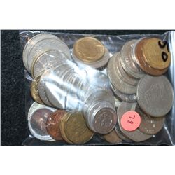 Foreign Coin, Various Dates, Conditions & Denominations, Lot of 50