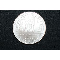 2010 US "They Stood Up for Us" Disabled Commerative $1 Coin