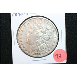 1890-S Silver Morgan $1