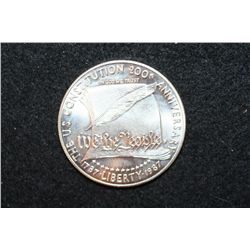 1987 US Constitution 200th Anniversary Commerative $1 Coin