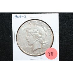 1928-S Peace $1
