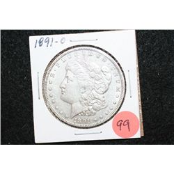 1891-O Silver Morgan $1