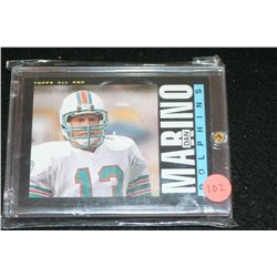 1985 NFL Topps All Pro Dan Marino-Dolphins Football Card