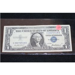1957 US Silver Certificate $1, Blue Seal
