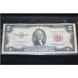 1953-A United States Note $2, Red Seal