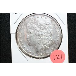 1896 Silver Morgan $1