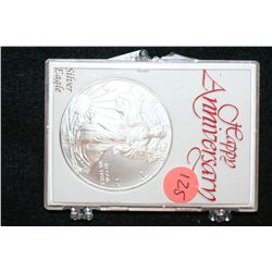 2010 Silver Eagle $1, "Happy Anniversary"
