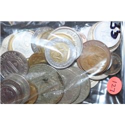 Foreign Coin, Various Dates, Conditions & Denominations, Lot of 35