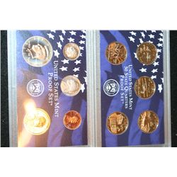 2001-S US Mint Proof Set W/State Quarter Proof Set