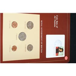 Royal Government of Bhutan; Coin Sets of All Nations W/Stamp Dated 1983