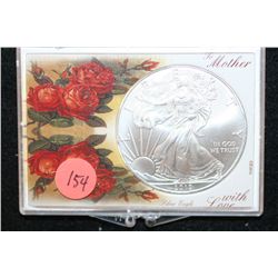 2010 Silver Eagle $1, "To Mother With Love"