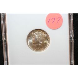 1944-D Mercury Dime, MCPCG Graded MS65