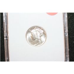 1944-D Mercury Dime, MCPCG Graded MS66