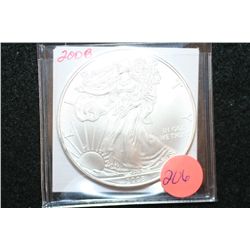 2008 Silver Eagle $1