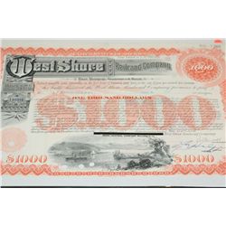 West Shore Railroad Co. First Mortgage Guaranteed Bond Dated 1969