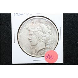 1922-D Peace $1