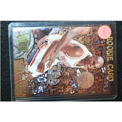 1996 Fleer NBA Jerry Stackhouse-Philadelphia 76ers Rookie Basketball Card