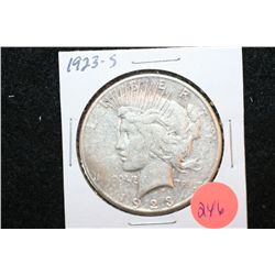 1923-S Peace $1
