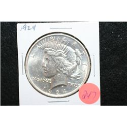 1924 Peace $1