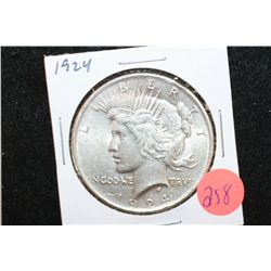 1924 Peace $1