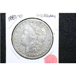 1887-O Silver Morgan $1