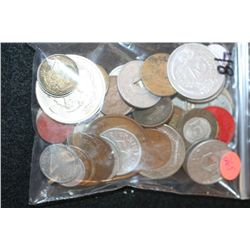 US & Foreign Coin, Various Dates, Conditions & Denominations, Lot of 48