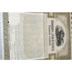 Morris and Essex Railroad Co. Gold Mortgage Bond
