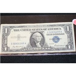 1957 US Silver Certificate $1, Blue Seal