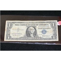 1957 US Silver Certificate $1, Blue Seal