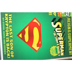 1993 DC Comics; Reign of the Supermen-Superman in Action Comics; The Last Son of Krypton is Back Edi
